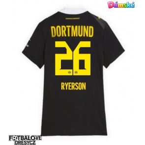 Borussia Dortmund Julian Ryerson #26 Dámské Venkovní Dres 2026-27 Krátký Rukáv
